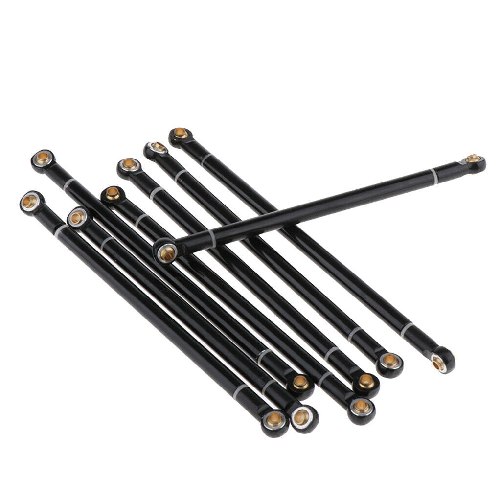 8-pack steering linkage for 1/10 Axial SCX10 RC Crawler 313mm wheelbase