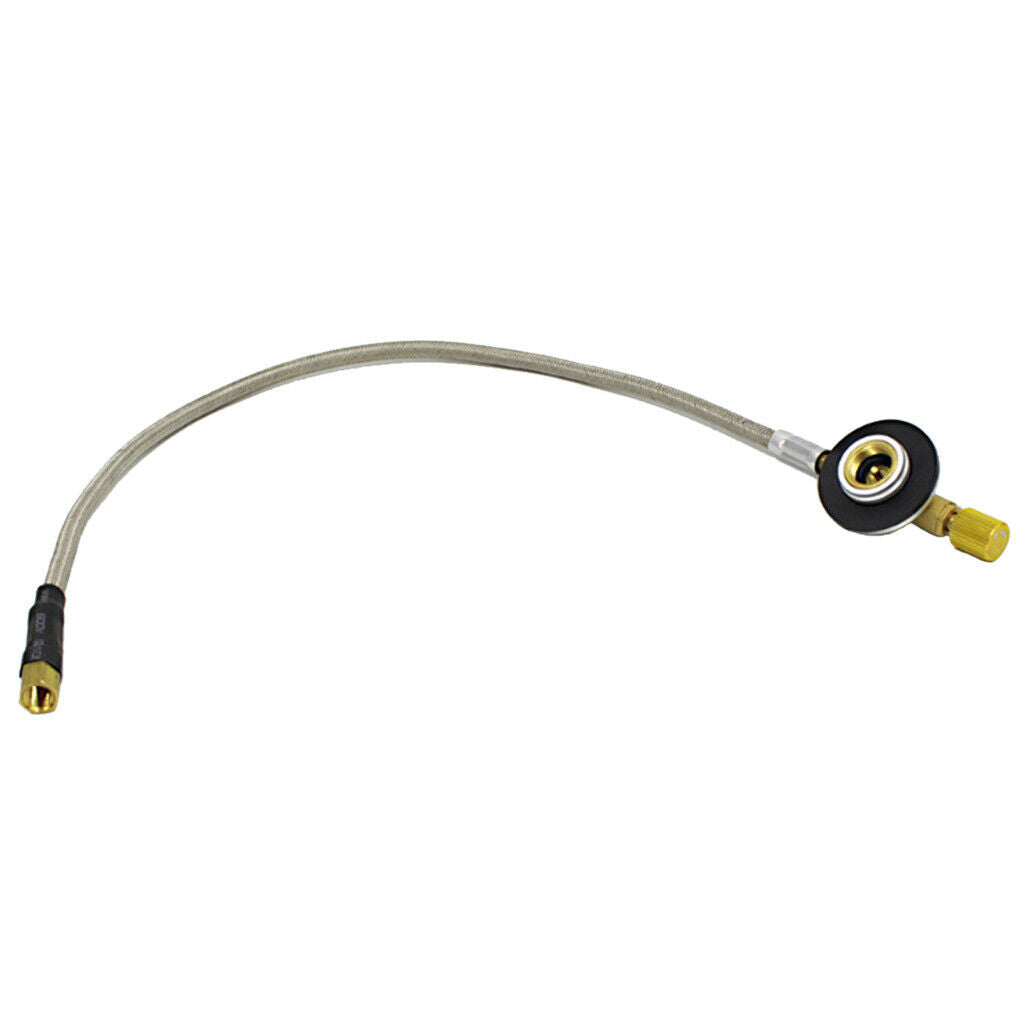 Portable Outdoor Braided Hose Gas Stove Burner Furnace Connector Gas Tank
