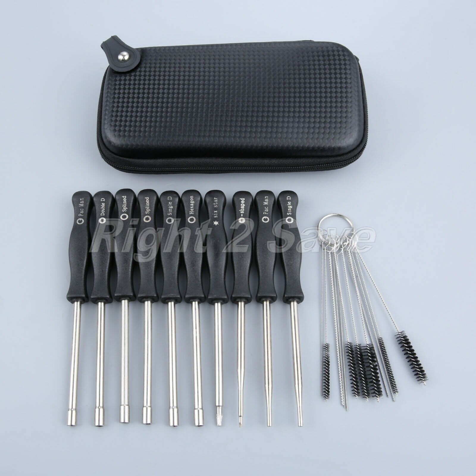 10Pcs Trimmer Carburetors Screwdriver Tool Parts For Walbro Stihl Husqvarna Zama