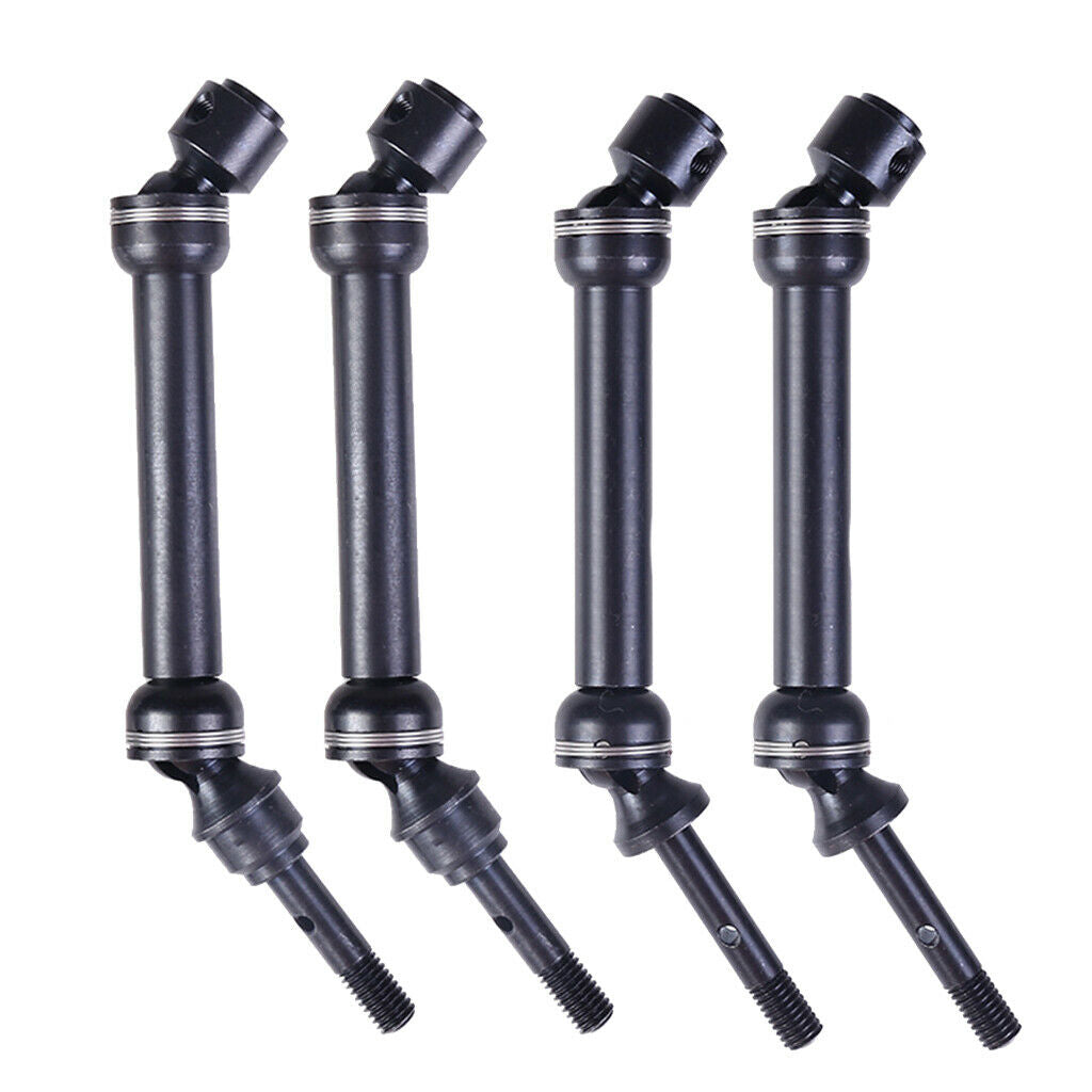 2 Pairs 1/10 RC Car Gear Shaft Drive Axle for Slash 4X4, HQ 727 Short Truck
