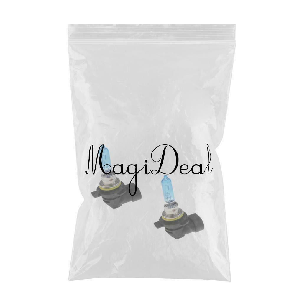 2 Piece 12V 55W 9012 5500K High Performance Headlight Driving DRL Bulb