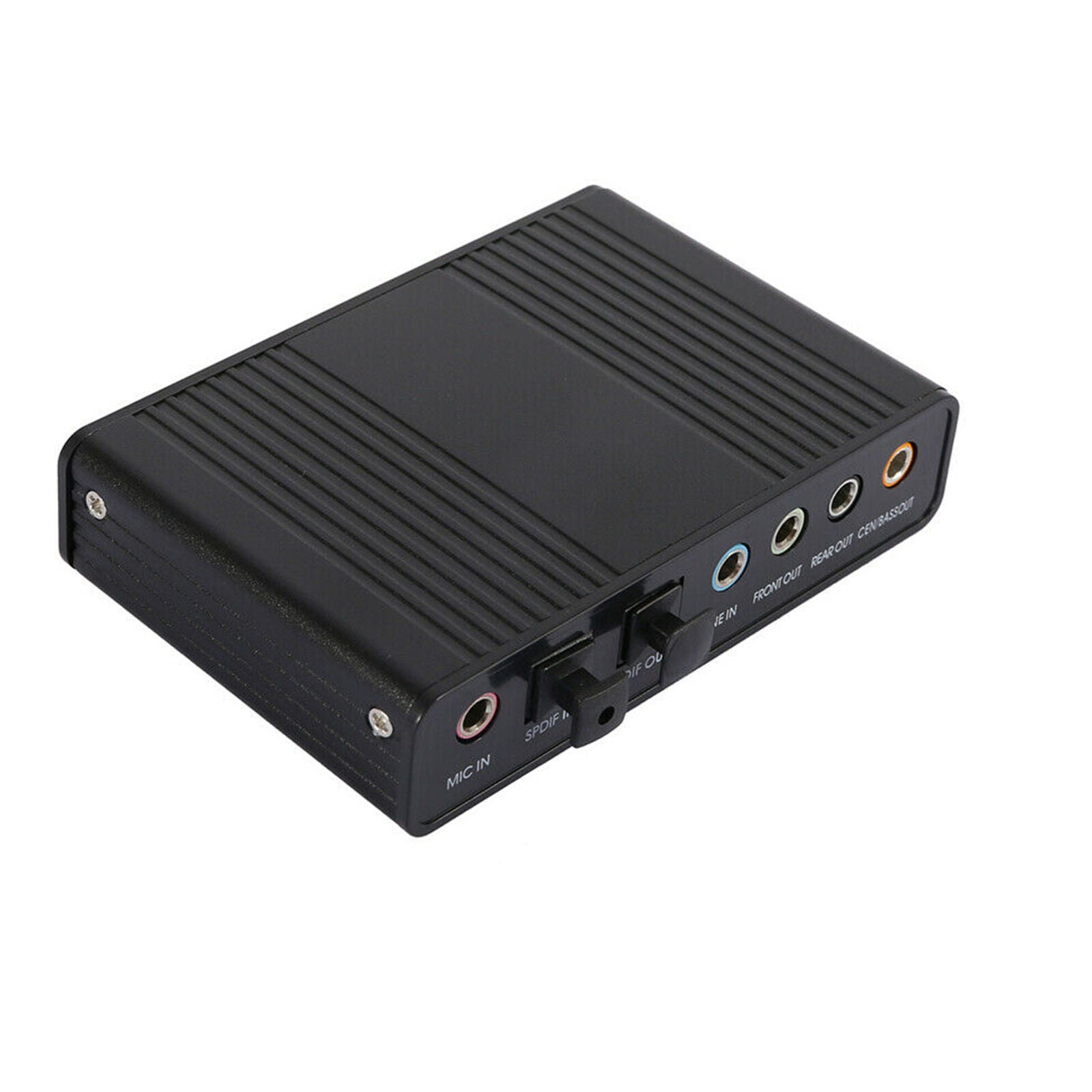 Channel External USB 5.1 Optical Audio Fiber Sound Card S/PDIF for Laptop PC NEW
