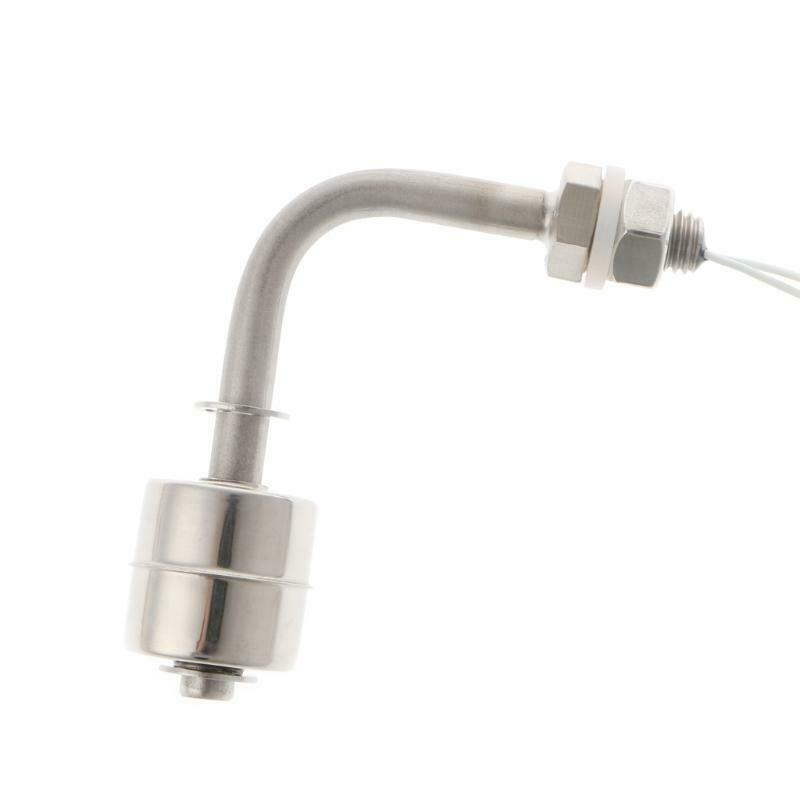 Stainless Steel Float Switch Right Angle Vertical Head Liquid Water Tank Level