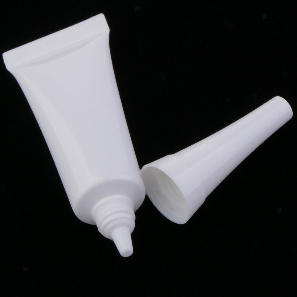 8pcs 10ml Empty  Eye Gel Sunscreen Tubes Cosmetic Containers Bottles