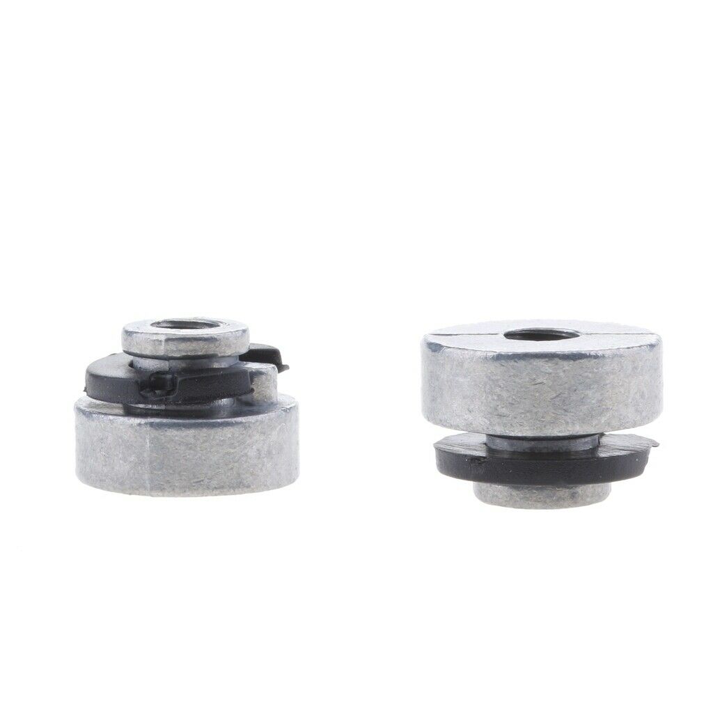 2pcs Metal Motorcycle Fender Seat Nut for 1996-2017 Streetbob 1/4-20 Thread