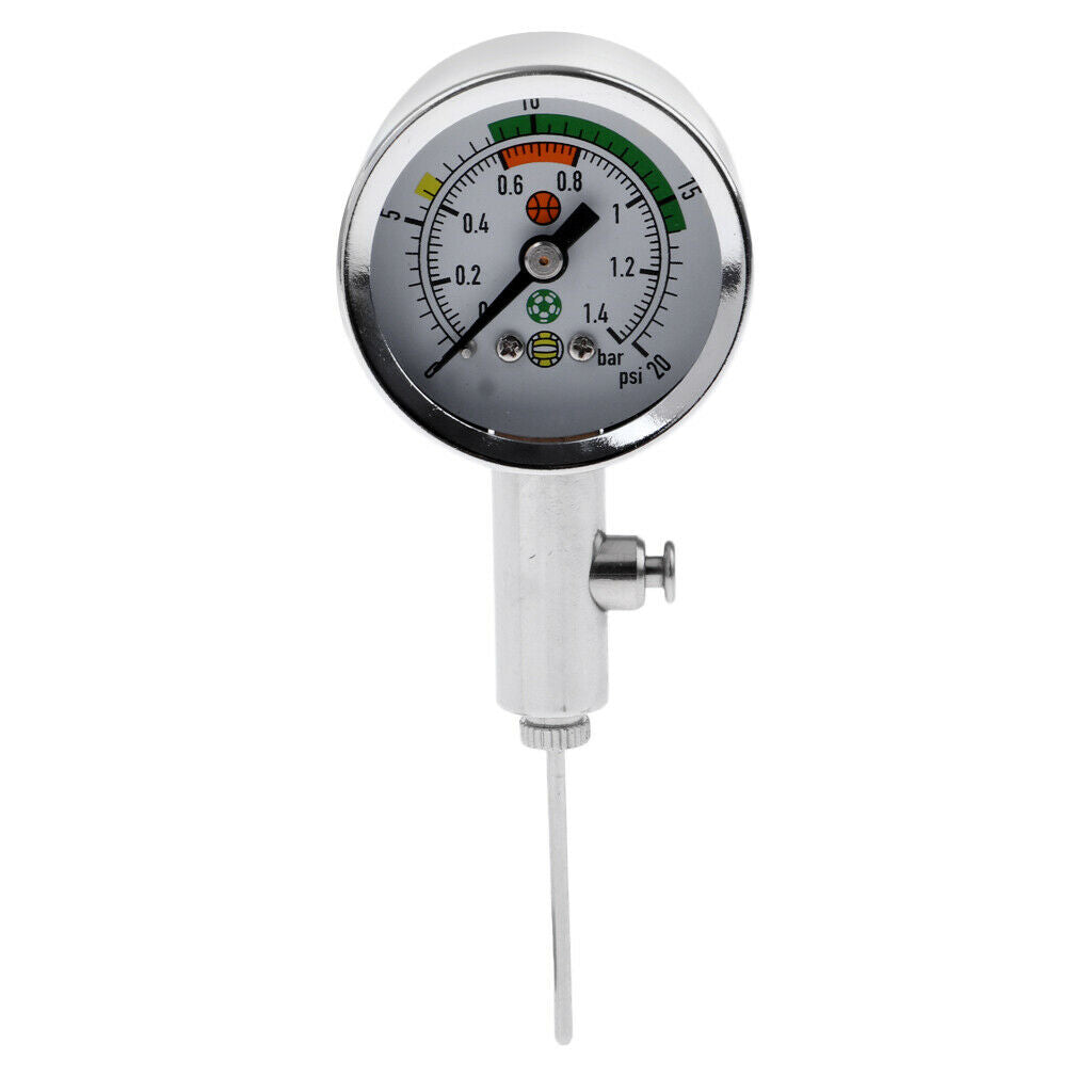 Ball Pressure Gauge Reader Monitor For Football Soccer Basketball Volleyball