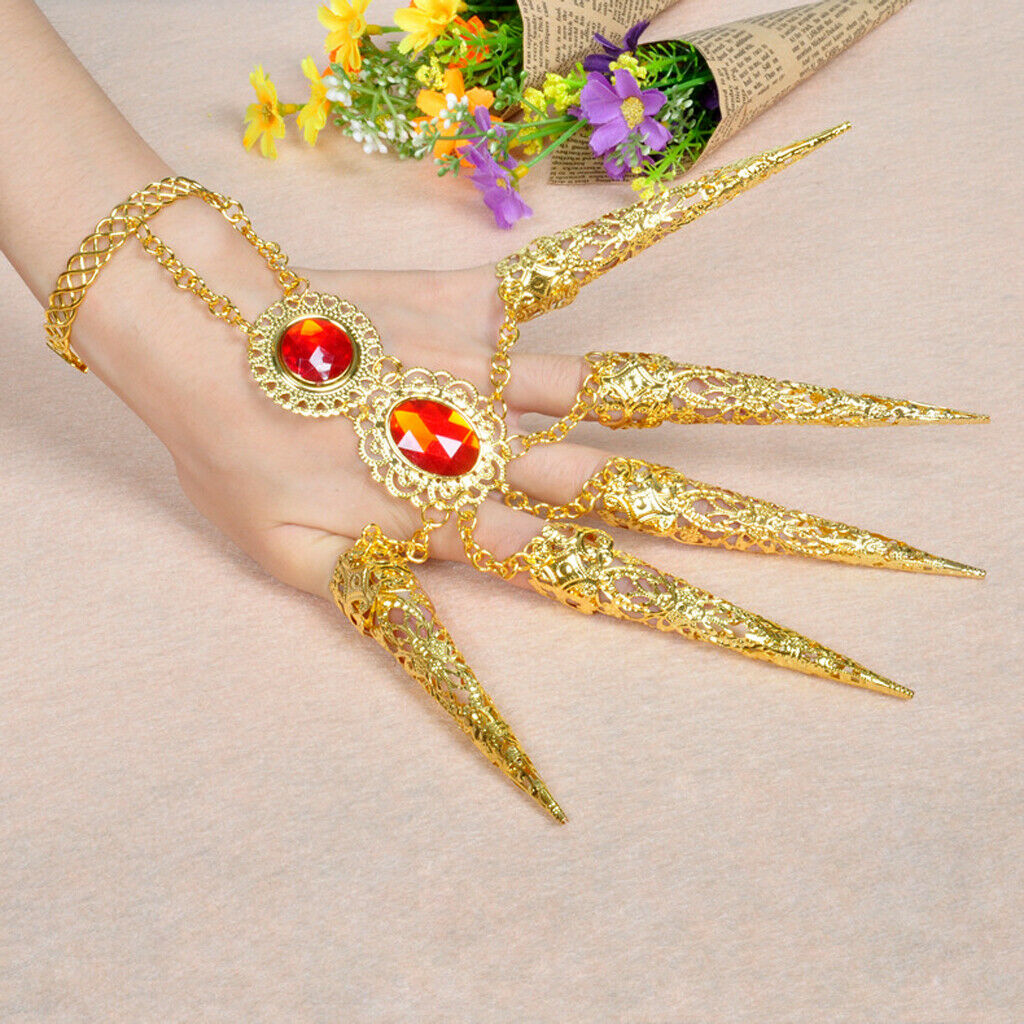 Chic Finger Nail Talon Fingertip  Long Nail Tip Ladies Costume Prop Gift