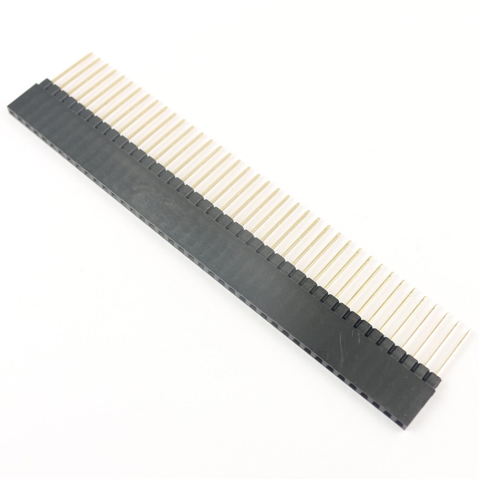10Pcs 2.54mm Pitch 40Pin Long Single Stackable Shield Female Connector F Arduino
