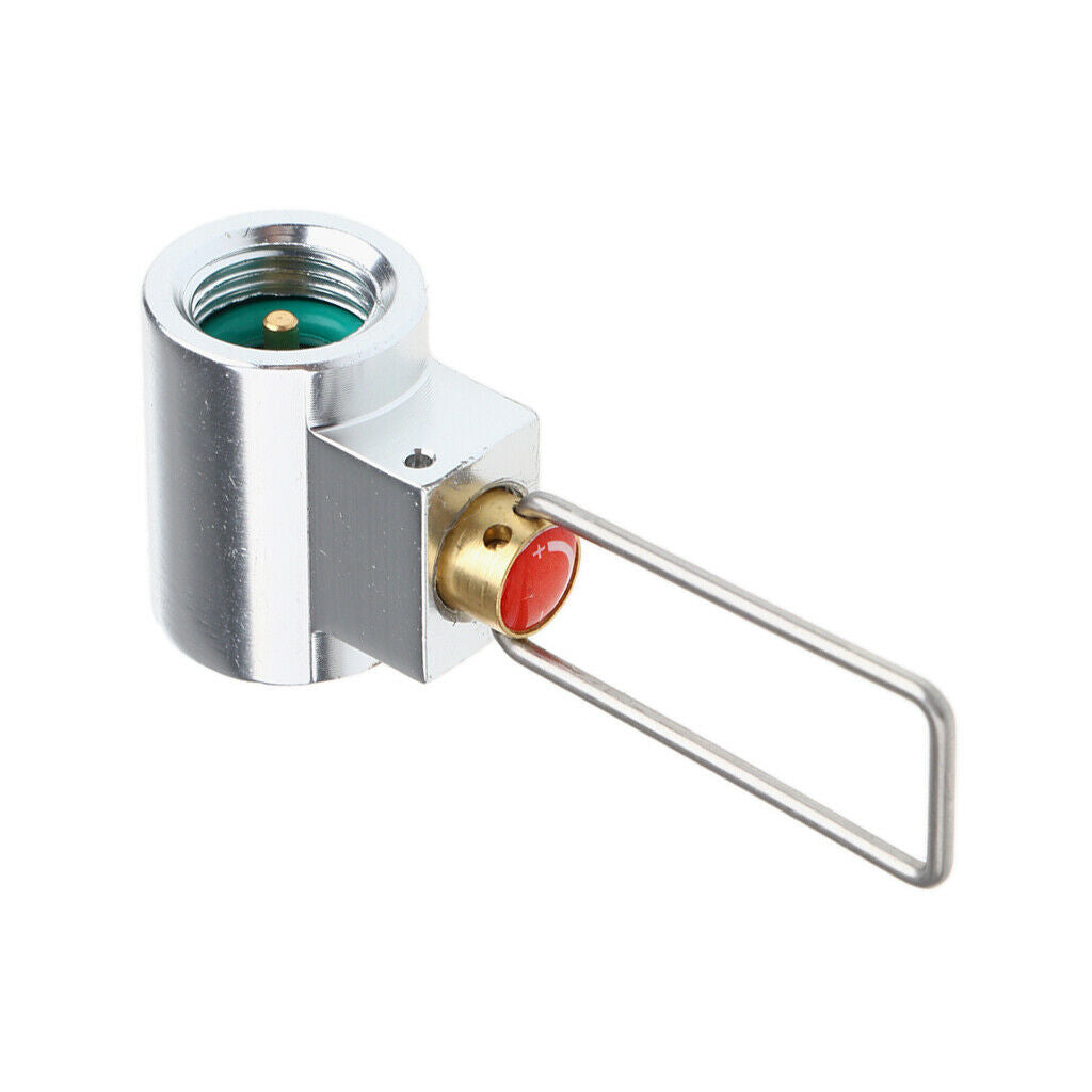 Aluminum Alloy Camping Stove Gas Tank Adapter Propane Gas Cylinder Refill