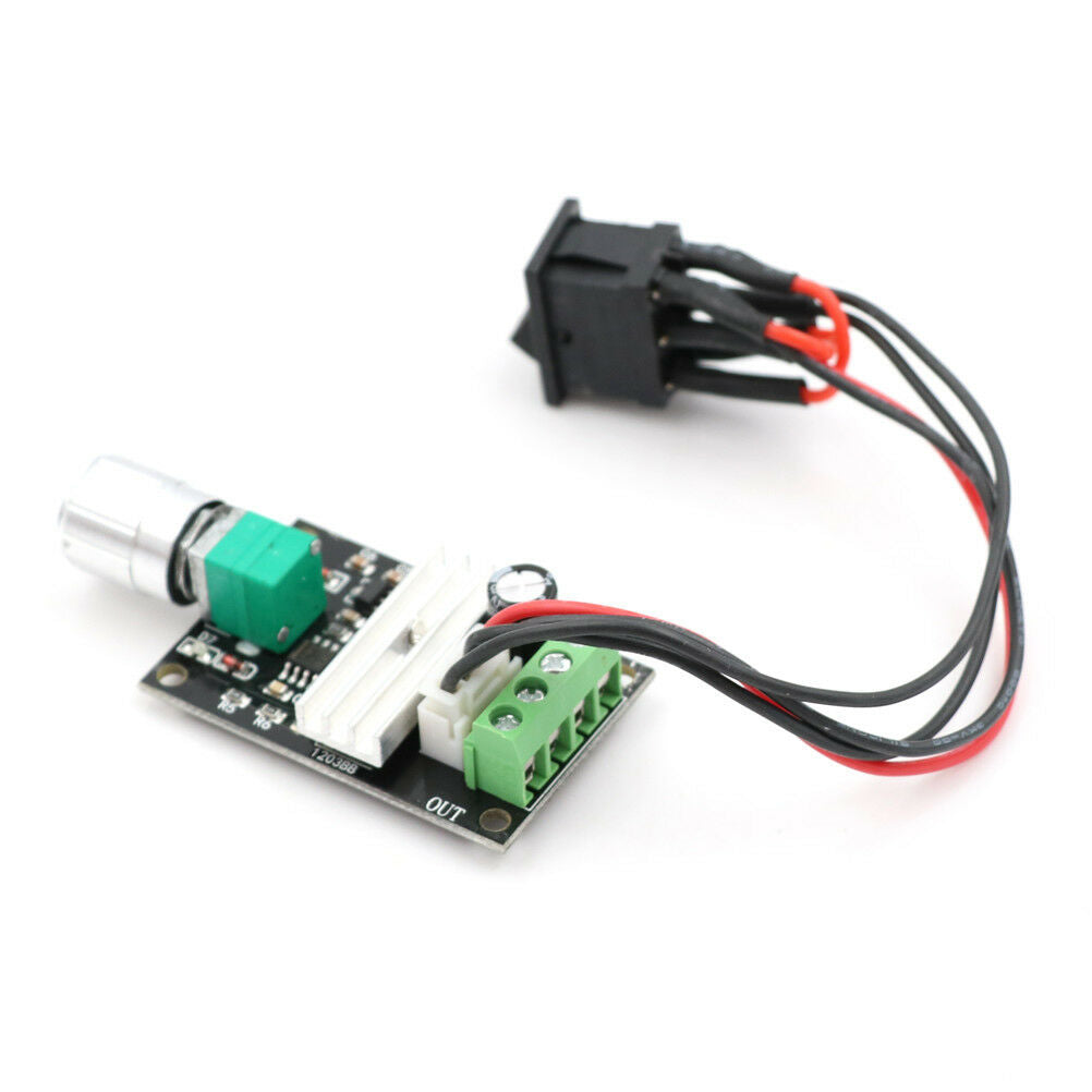 3A Reversible PWM 80W 1203BB DC Motor Speed-Controller Adjustable 6V/12V/24V/ WF