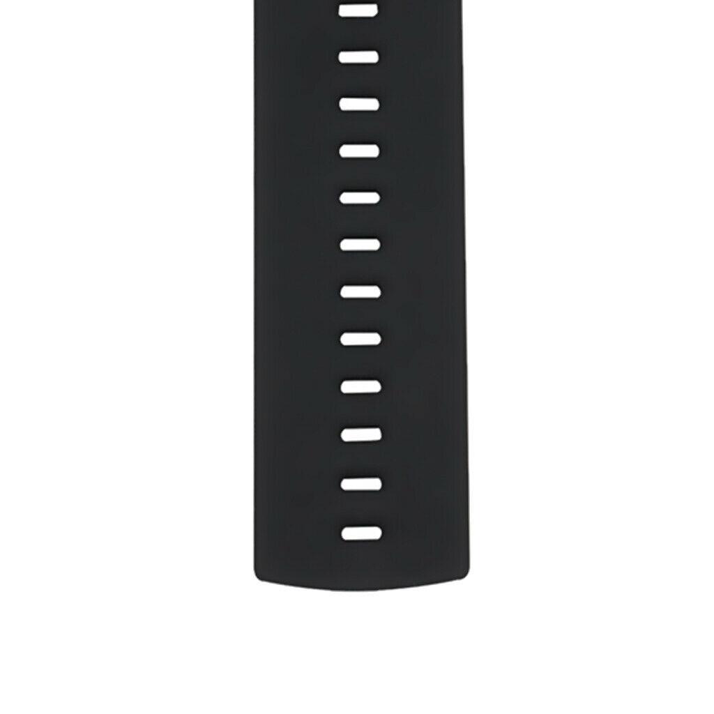 Black Rubber Replace Wristwatch Band for Ambit 3 Ambit 2 Ambit 1 Waterproof