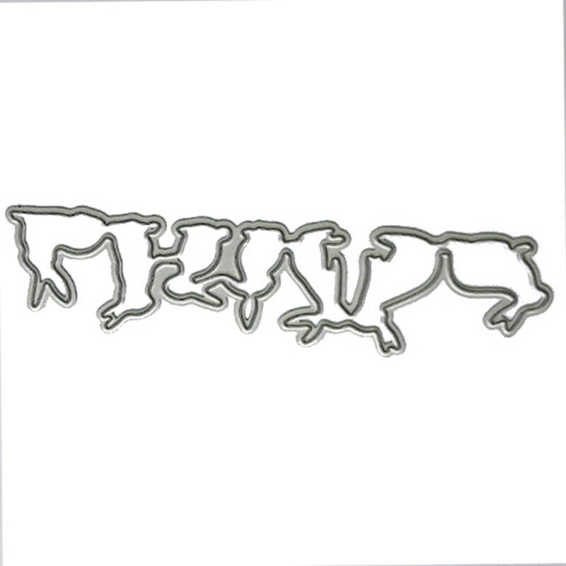Easter Rabbit Metal Cutting Dies Stencils For Scrapbooking Photo A R.l8