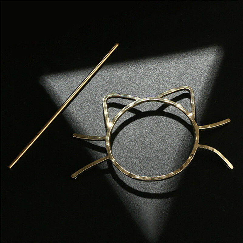 Women Kids Cute Animal Cat Hair Pin Hair Clip Barrette Pin Hair Accesserie.l8