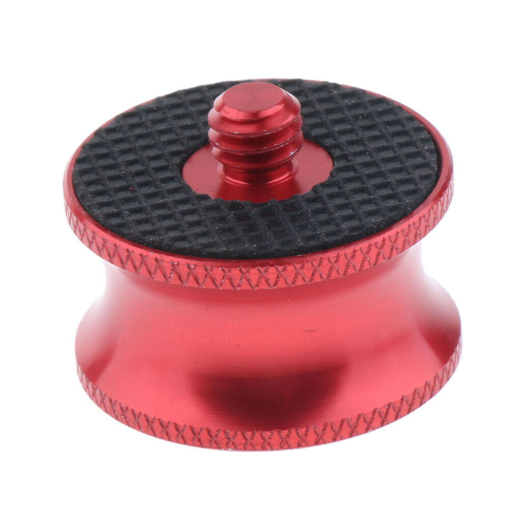 4 Piece 1/4 Male to 3/8 Female Screw Adapter Plate Converter for Camera Tripod