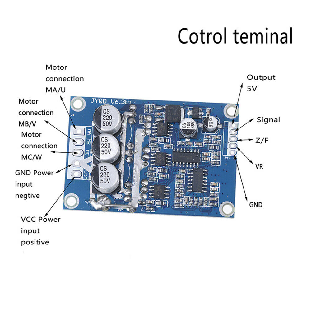 New 1PC Hall Motor Controller Balancing Car Driver Control Module Driver Board