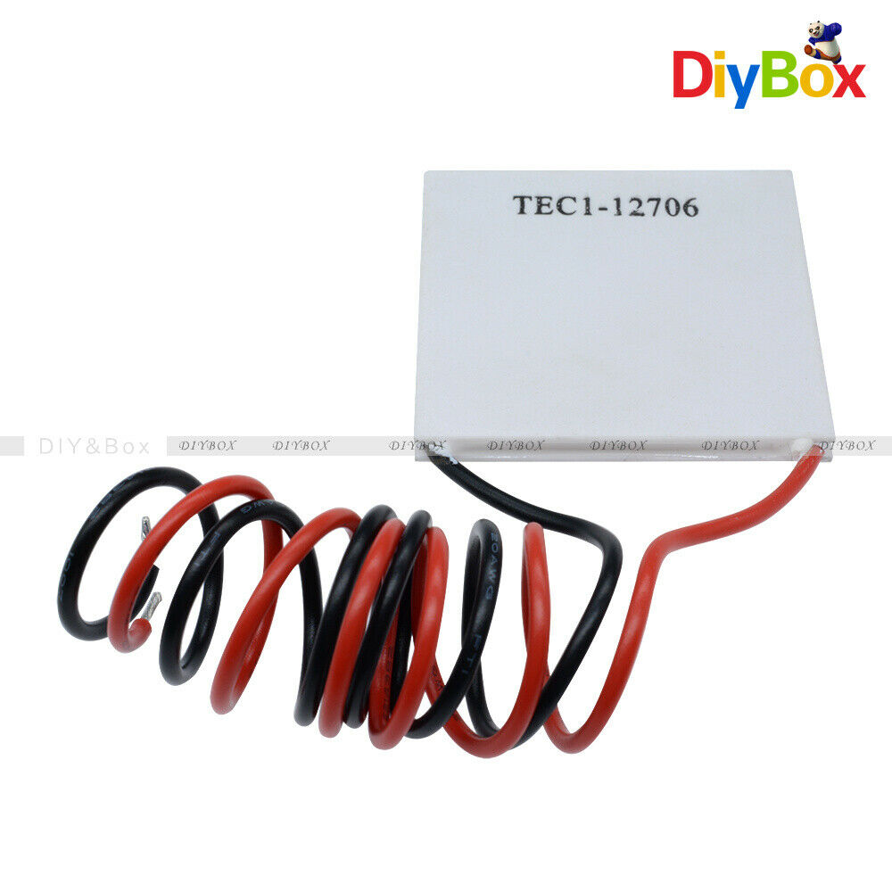 [10PCS] TEC1-12706 Heatsink Thermoelectric Cooler Cooling Peltier Plate Module