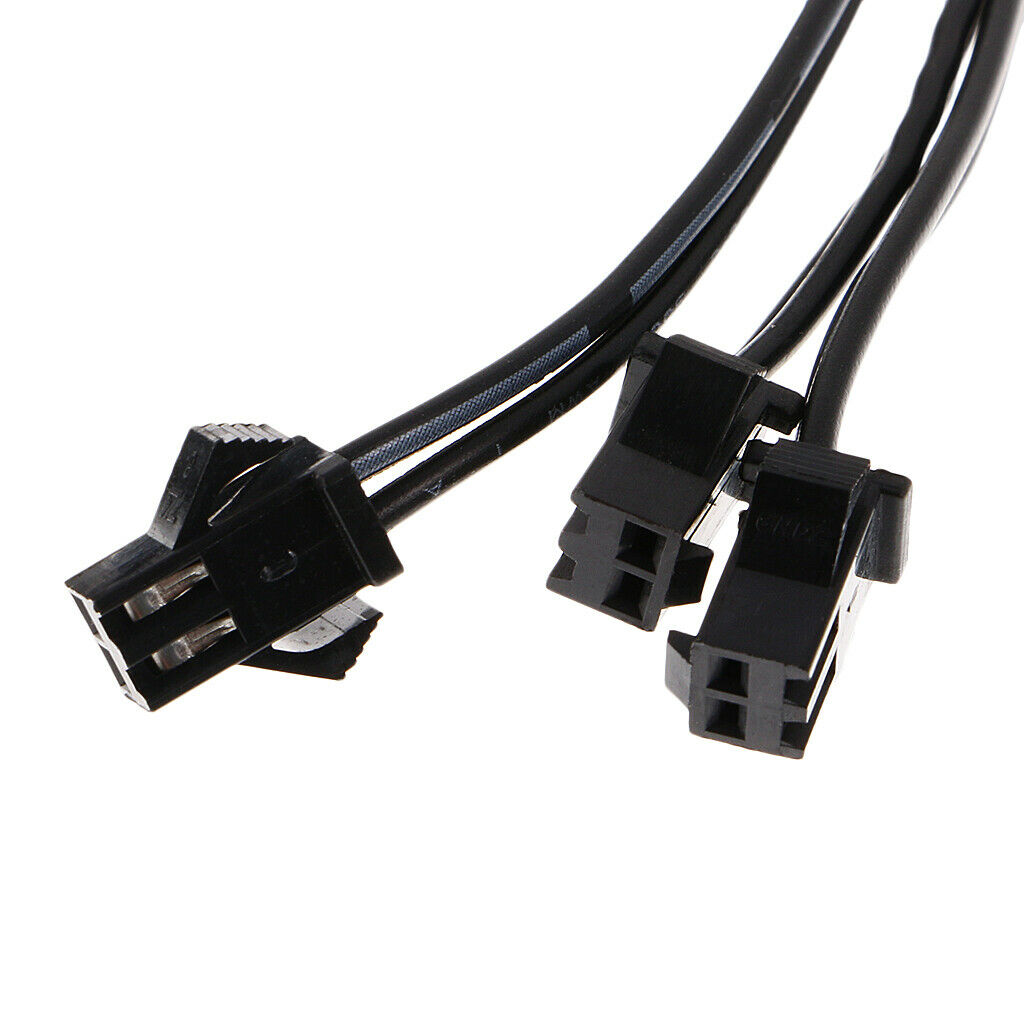 2 4 EL Wire Splitter For Glow EL Wire Rope Connector Car Interior Part Accs