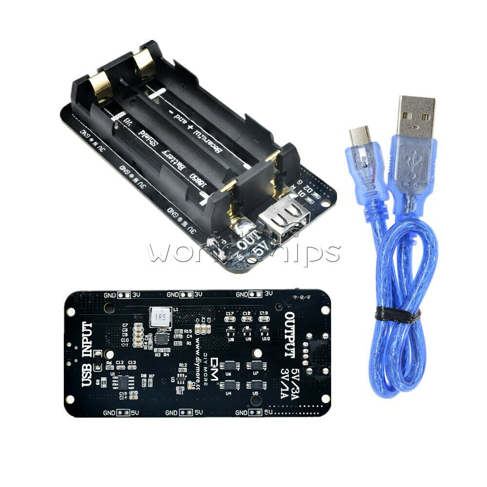 Micro USB 3V 5V 18650 Battery Shield V8 Mobile Power Bank for Wifi ESP8266 ESP32