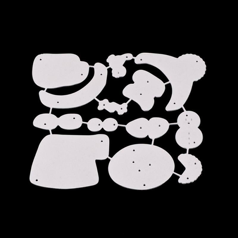Christmas Bear Metal Cutting Dies Stencil DIY Scrapbooking Album Paper Card Mold