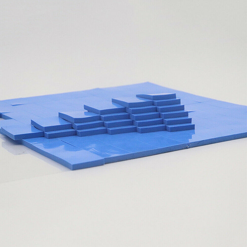 100Pcs High Thermal Conductivity Silicone Heat Sink Pad Cooling GUP CUP 10*10mm