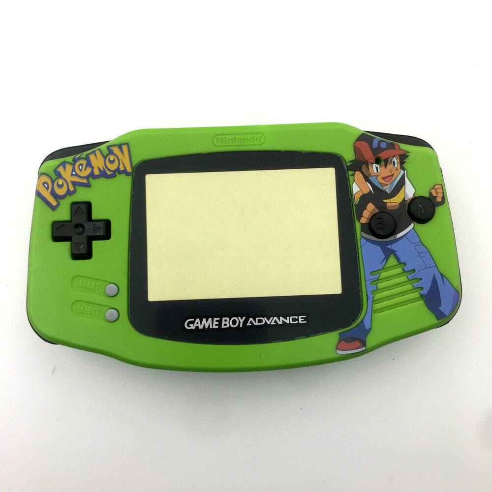 Pokemen Green GBA Shell Housing Case Cover For Nintendo Game Boy Advance console
