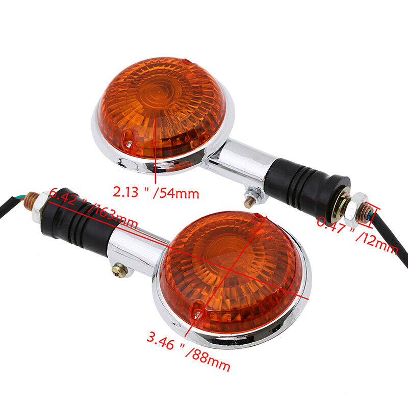 Motorcycle Turn Signal Indicator Light Blinker For Yamaha V MAX V-STAR VIRAGO