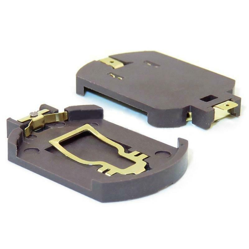 10Pieces Button Battery Holder Fit for CR2016 Portable Electronic Accessories