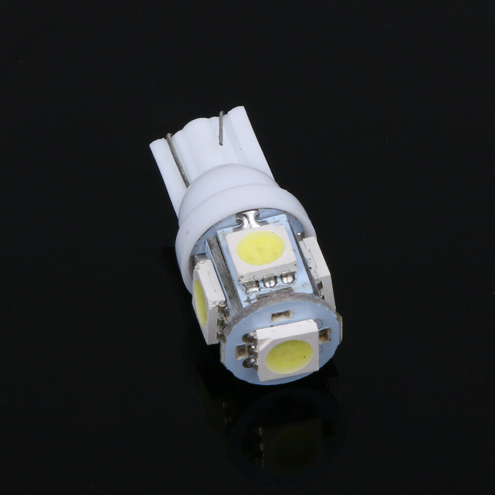 5 X T10 5050 5SMD Instrument Lights License Plate Lights Car Lights @