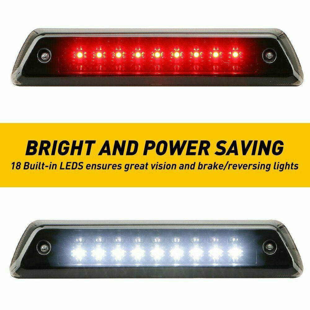 Third Brake Light LED Smoke Rear Reverse Cargo Lamp For 2009-2014 Ford F-150