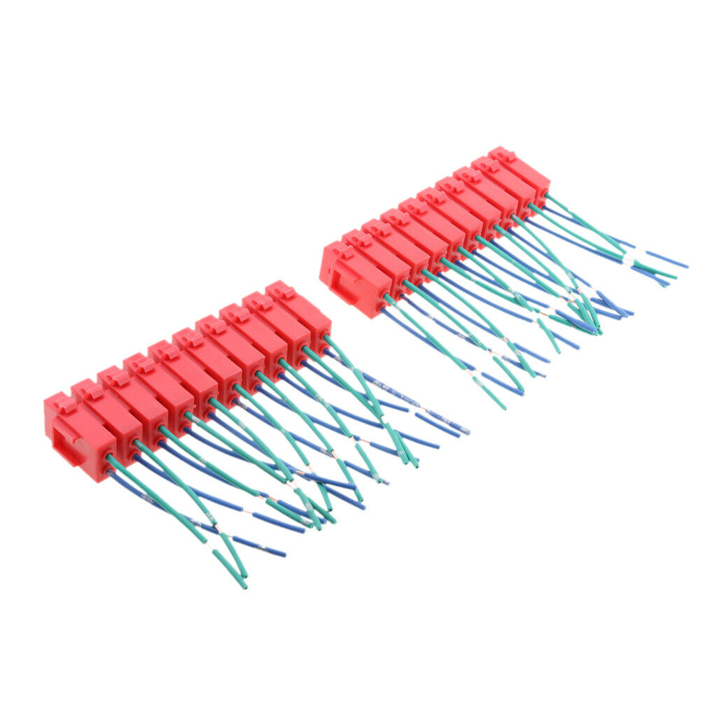 20pcs Automotive ATC/ATO  Fuse Holder Line High Quality Waterproof