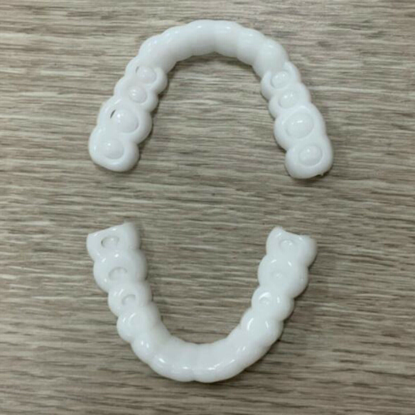 Smiling Snap False Teeth Veneers Cosmetic Tooth Cover Simulation Braces
