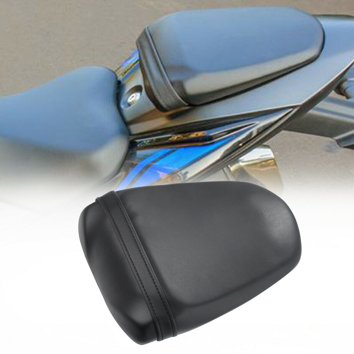 Black Rear Passenger Seat Cover Pillion For Suzuki GSX750s 2018-2019