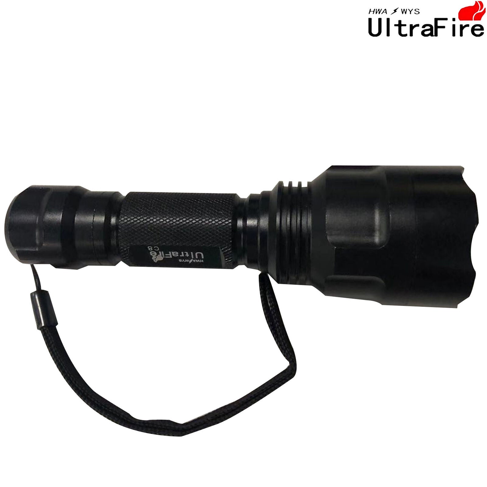 90000LM Super Bright T6 LED 5 Modes Zoomable Portable Camping Flashlight Torch