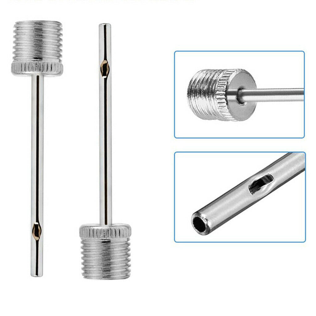 30x Anti-rust Ball Pump Needle Basketball Inflating Pin Adapter 38mm Needles
