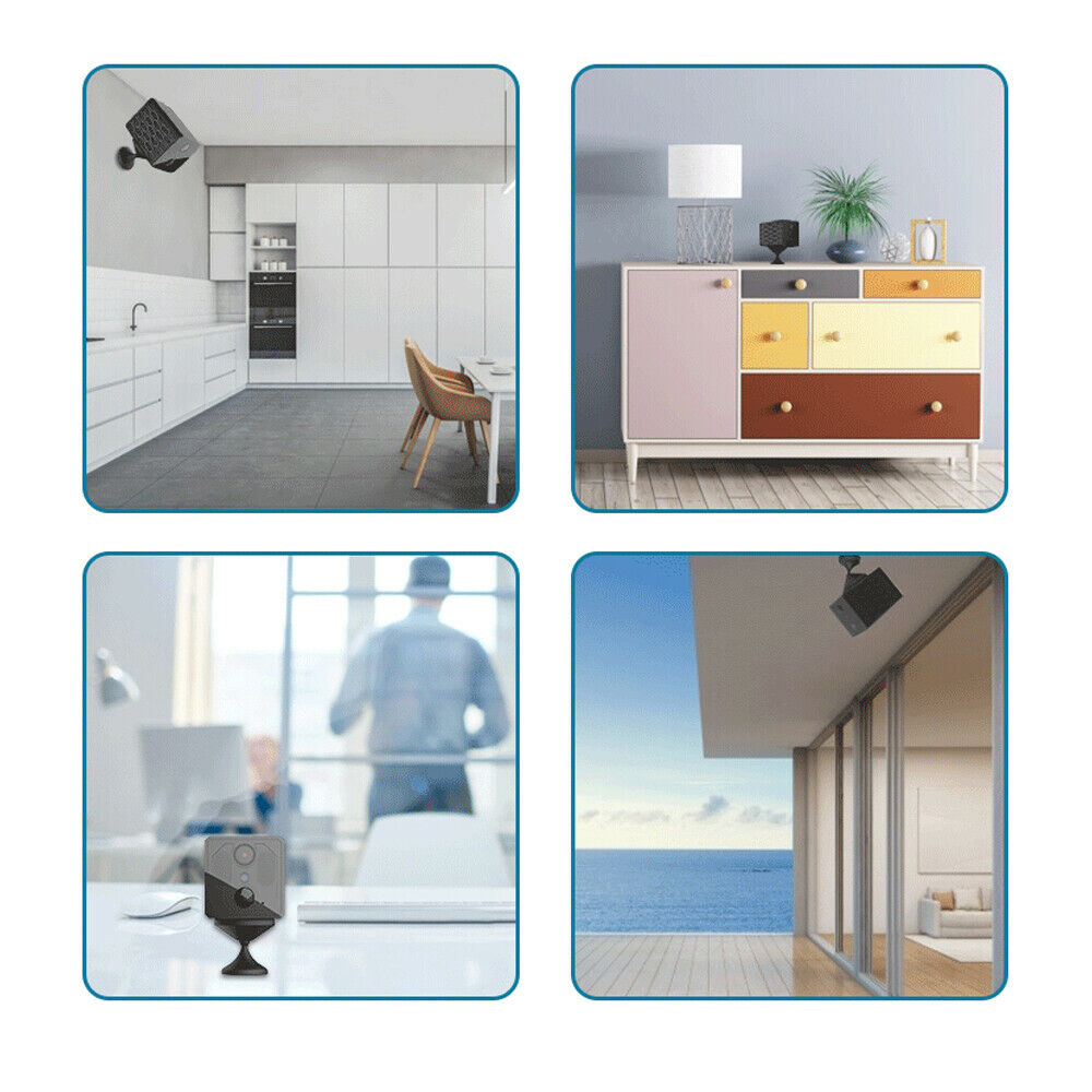 Mini Spy Wireless Wifi IP Home Security HD 1080P IR Sensor Camera Night vision