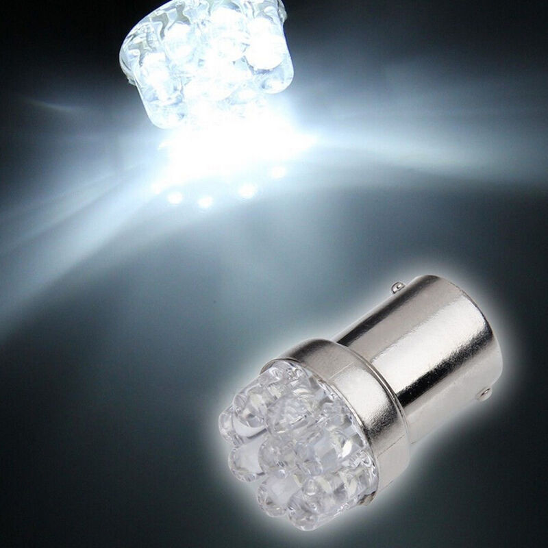 2xWhite 9 LED 1157 Replacement Car Stop Tail Bulb Lamp Light Creative Tech.l8