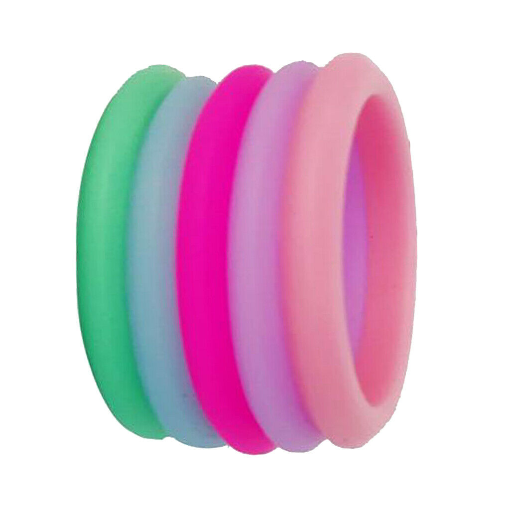 Silica Rings for Finger Silicone Rubber Weddings Engagement Rings Jewelry 5