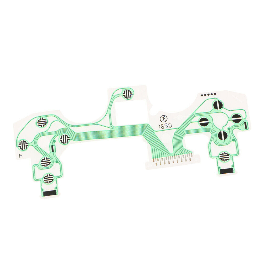 Conductive Film Ribbon Button Repair For   4 PS4 Controller Green