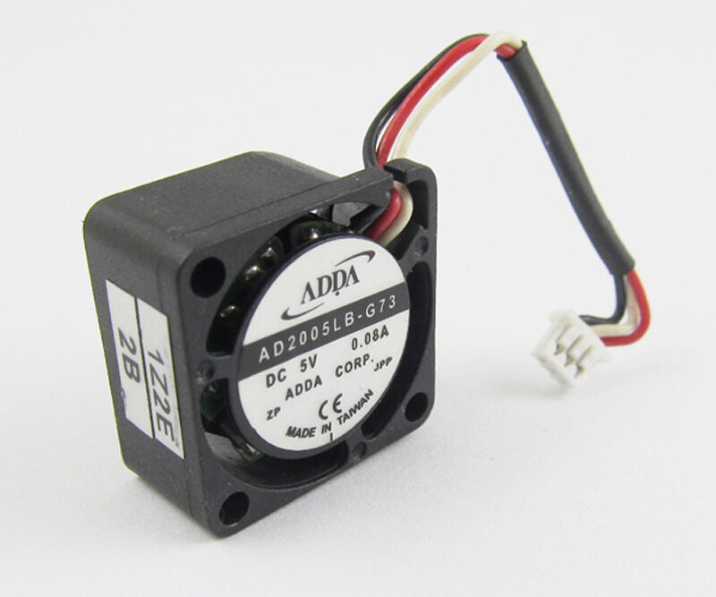 1pc ADDA Dual Ball Bearing MINI DC fan AD2005LB-G73 5V 0.08A 20x20x10mm 2010