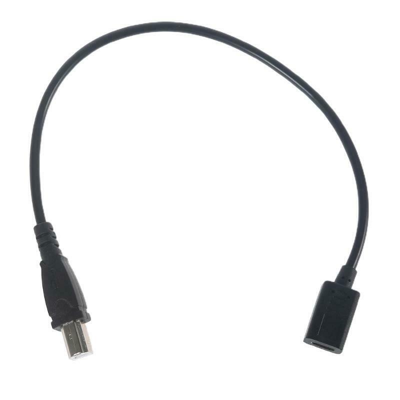 Wearproof Printer Cable USB C Type-C to USB B Adapter Fast Laptop Charging Wire