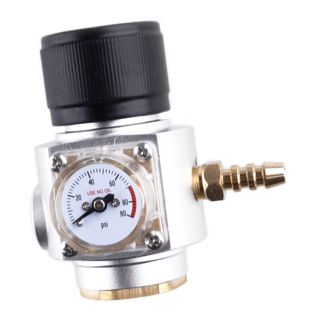 Mini Sodastream CO2 Charger Gas Regulator 0-90 PSI for Soda Keg TR21x4 Home Suit
