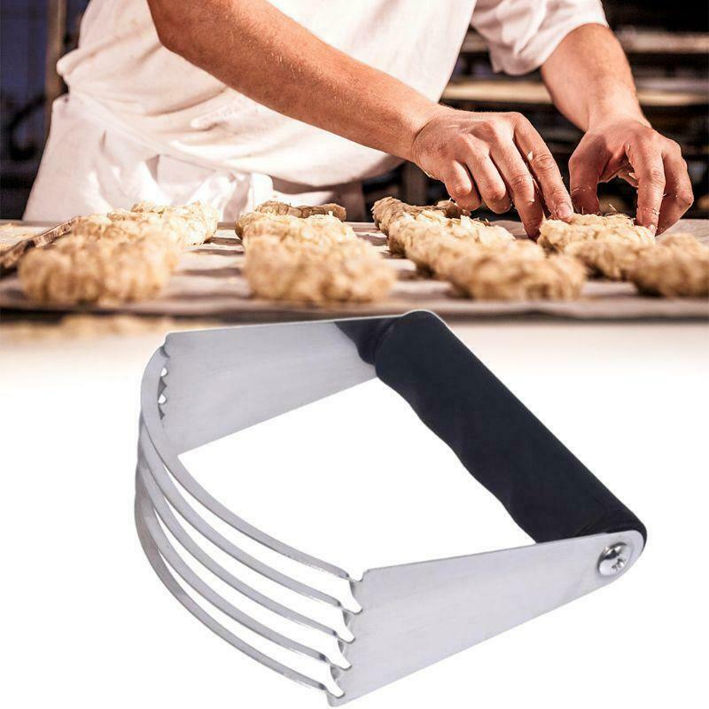 Dough Blender Professional Pastry Cutter with Stainless Steel Blades Baking Tool