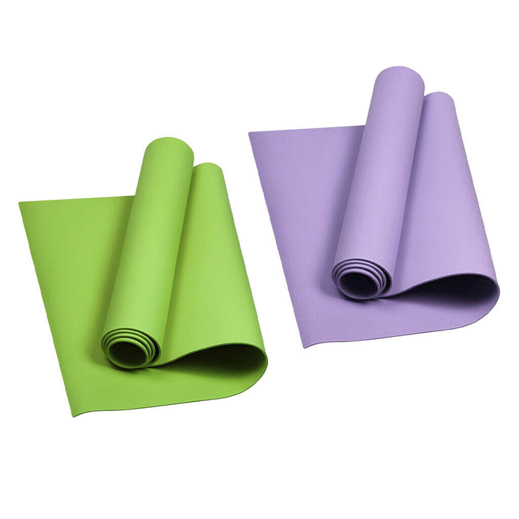 2PC Non-Slip Yoga Mats Exercise Meditation Cushion Support for Fishing Beach
