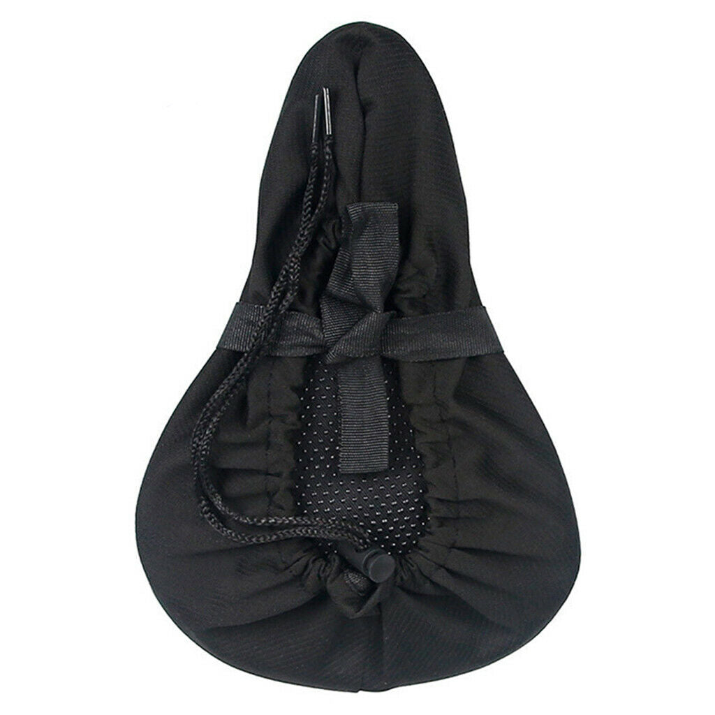 Shockproof Bike Seat Cover Comfort Bicycle Silicone Soft Gel Saddle Cushion