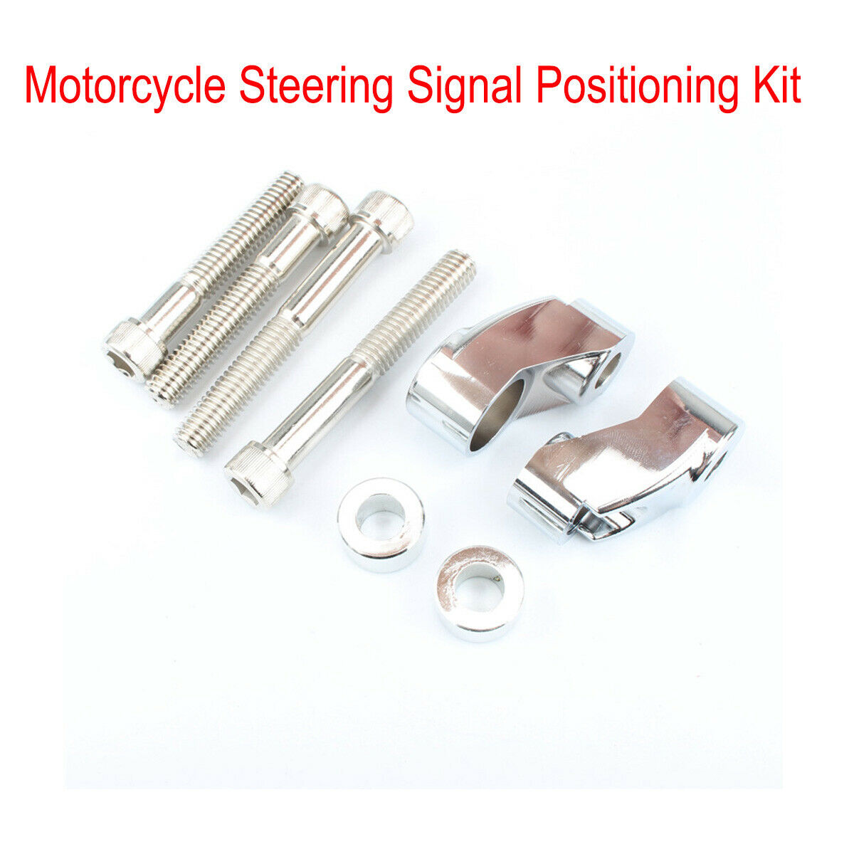 1PCS Motorcycle Turn Signal Positioning Kit For 39/49MM Sportster FXR FXD Dyna