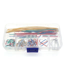 140 Pcs U Shape Solderless Breadboard Jumper Cable Wire Kit for Arduino Shield