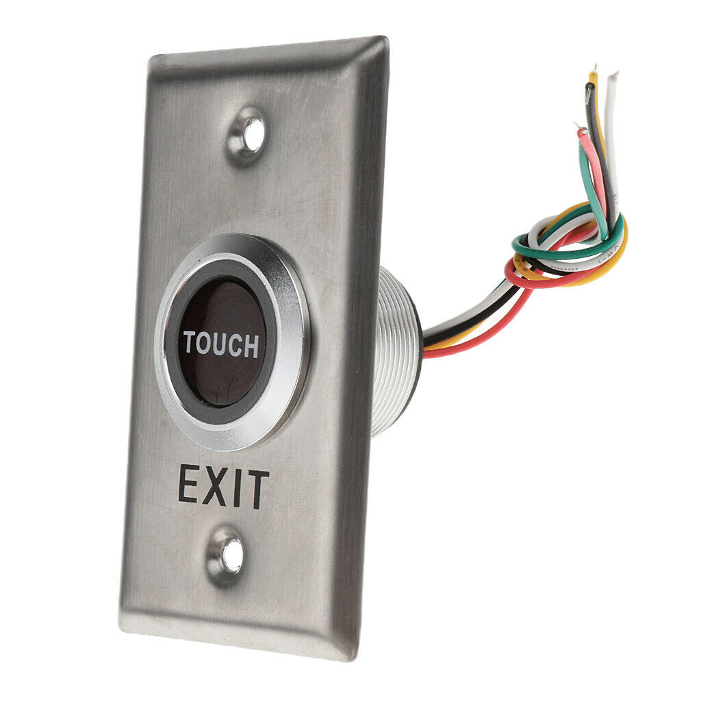 Infrared No Touch Door Exit Free Touch Switch With LED Light Ct50