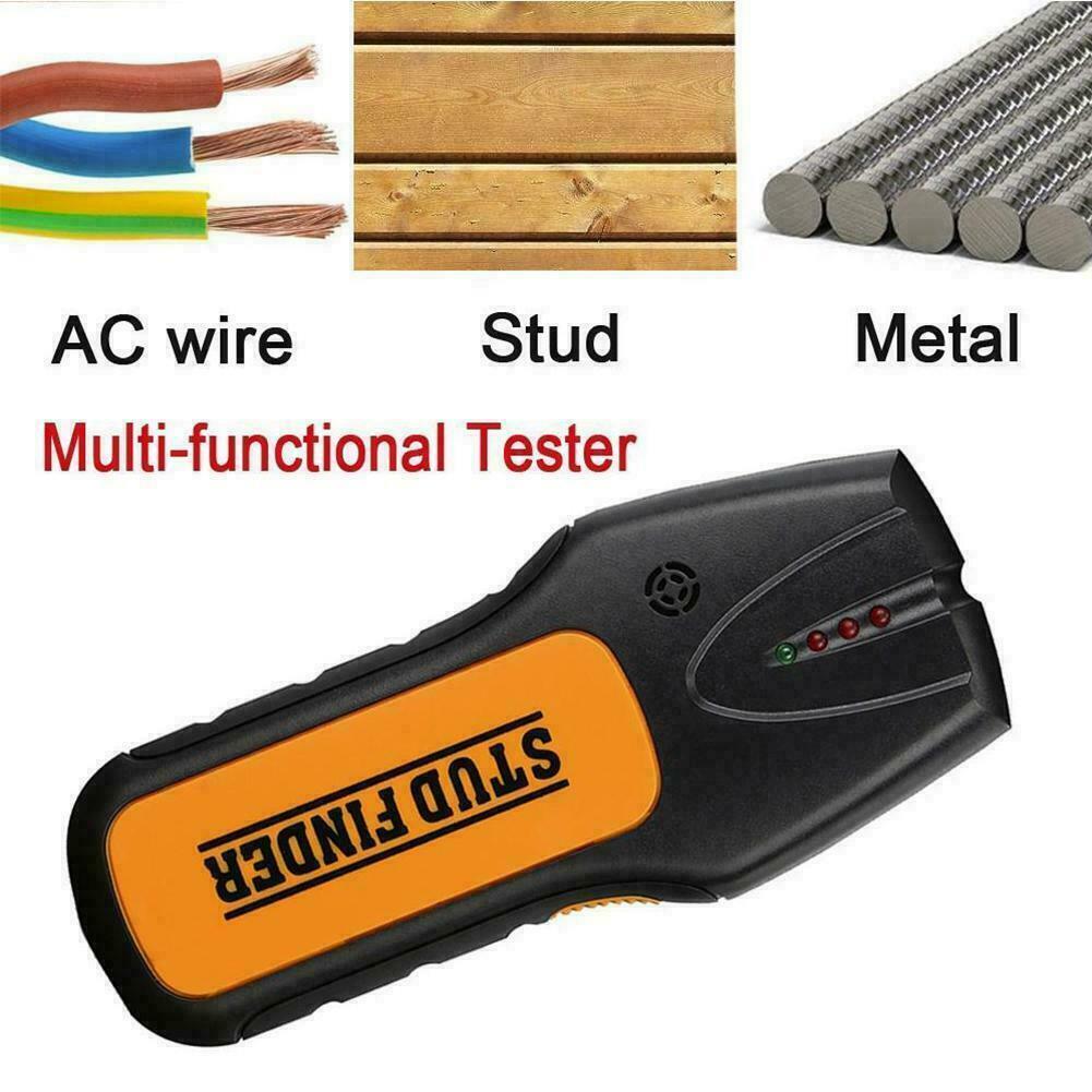 Wall Wood Stud Finder Scanner Metal Wire Cables Pipe Meter Tester A1I0