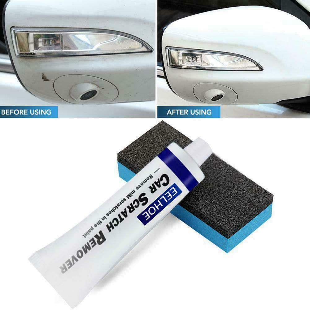 Car Scratch Remover Nano Polish Cloth +Paint Scuffs Compound Paste Body W0O2