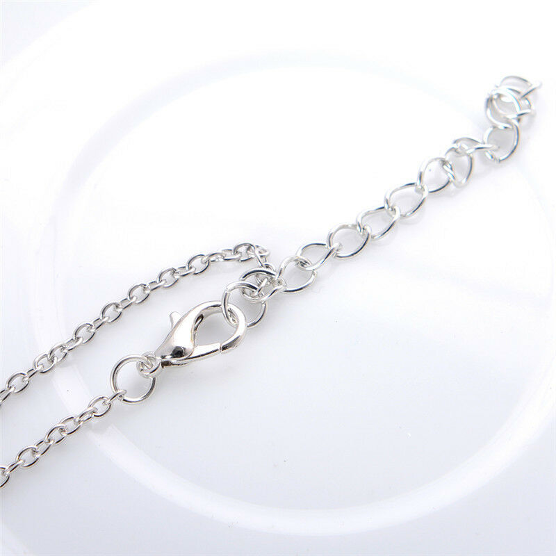Fashion Angel Wings Love Heart Pendant Necklace Jewelry Chain Necklac.l8